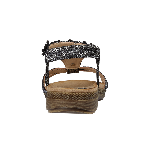 NAPOLI BLACK LADIES SUMMER SANDALS