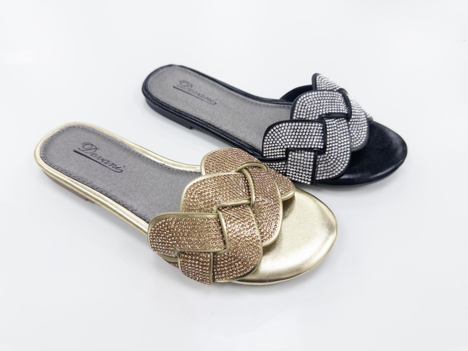 W5038 LADIES SUMMER SLIDERS/SANDALS