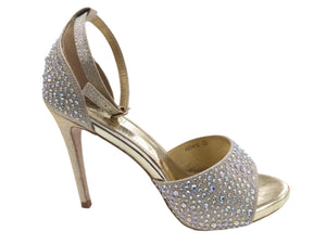 H20412 LADIES PARTY DIAMANTE HEELS