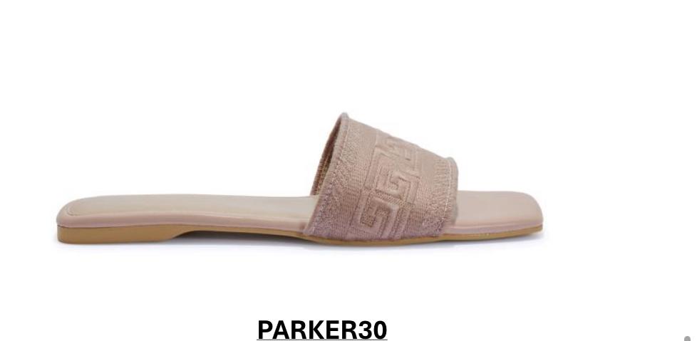 PARKER 30 LADIES NUDE SUMMER SLIPPERS