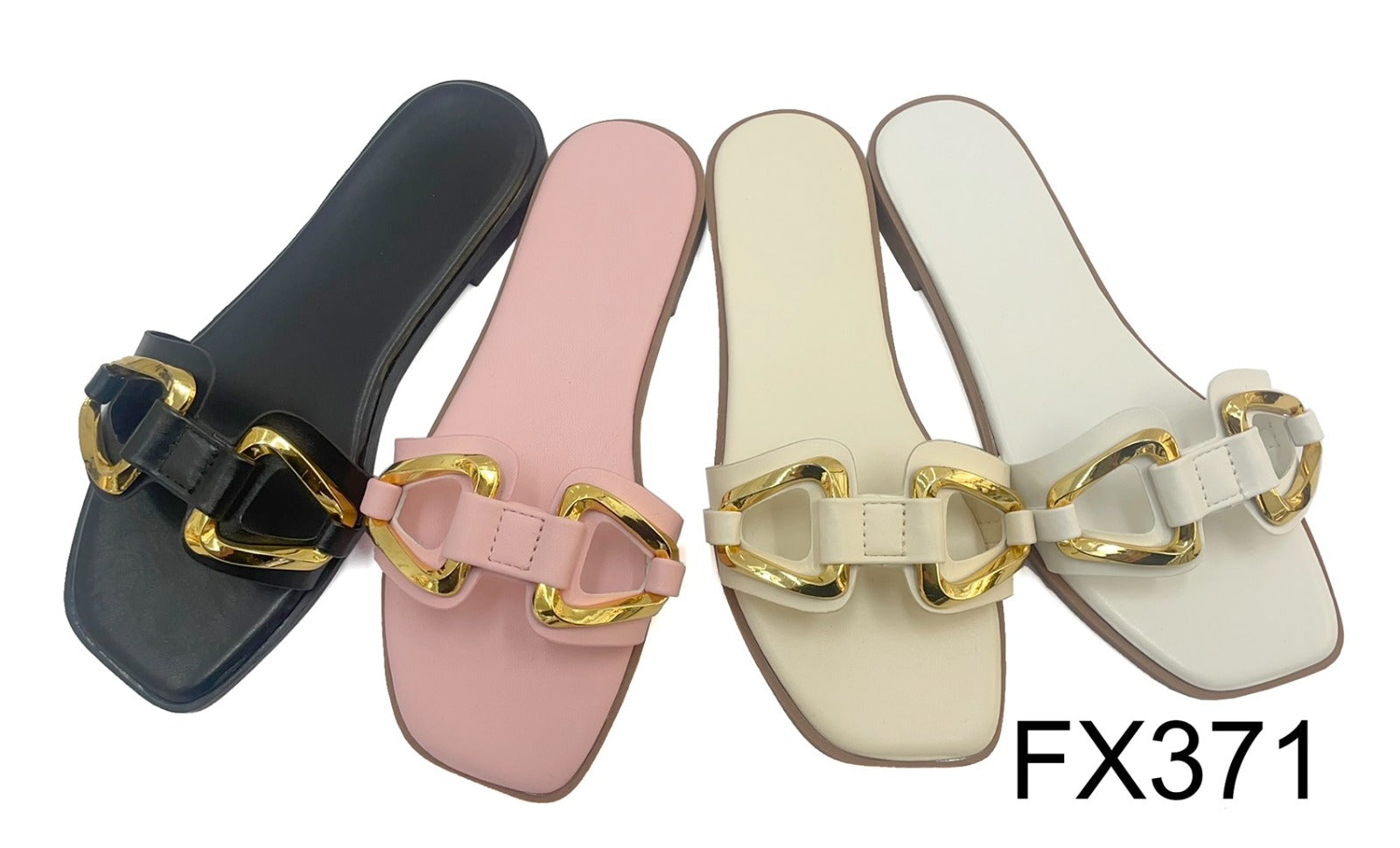 FX371 LADIES SUMMER SLIDERS/SANDALS