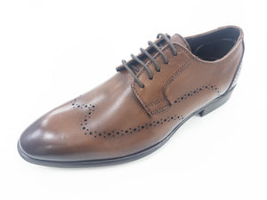 MEN'S ORIGINAL LEATHER FORMAL LACE UP CHARLES DERBY SHOES