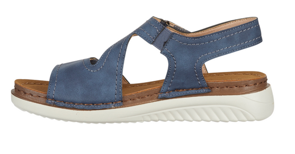 WOMEN CROCUS  Ladies 2 strap touch and close sandal