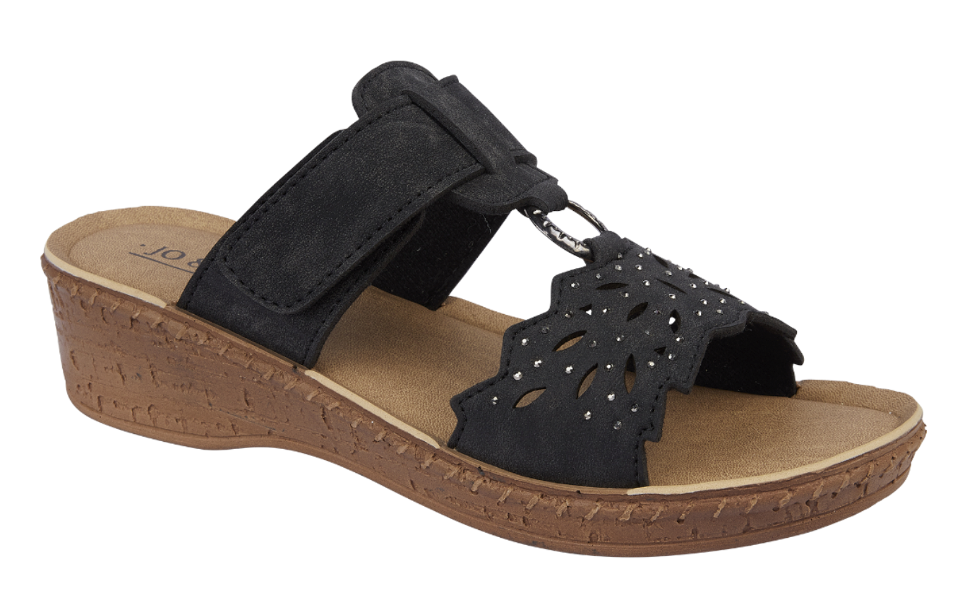 Women Gibraltar Ladies Cross Over Strap Sandals