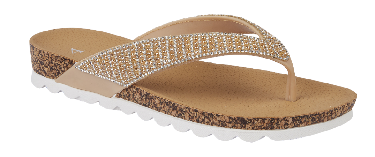 Women Sunset Ladies to post with jewels Sandals
