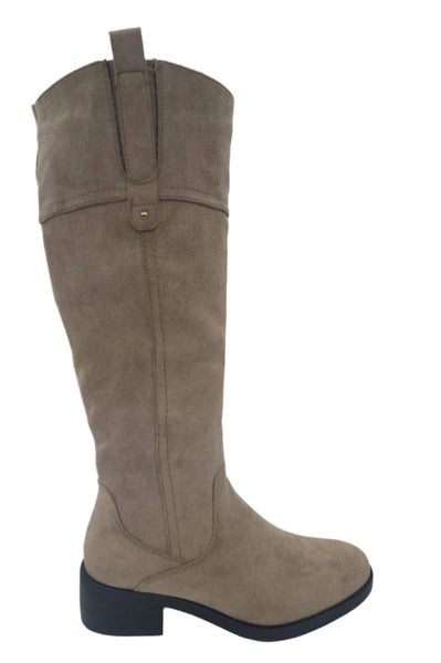 68180  Ladies Tab Pull Long Leg Winter Boots