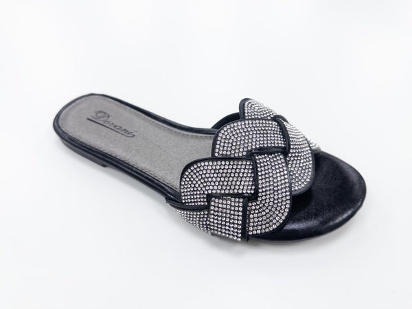 W5038 LADIES SUMMER SLIDERS/SANDALS