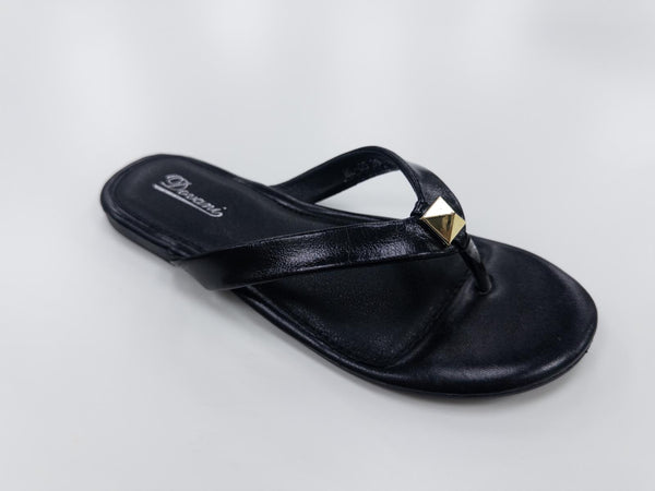 ML-05 LADIES SUMMER TOE POST SLIDERS/SANDALS