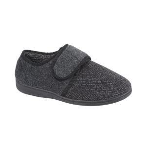 Elliot Charcoal- Mens slippers