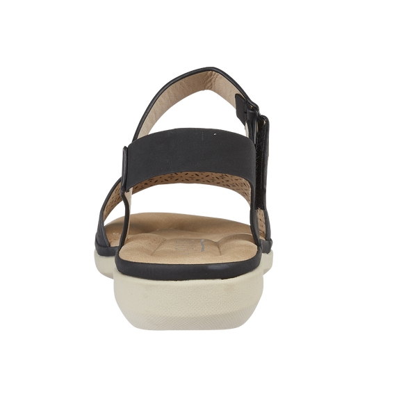 FLORENCE BLACK LADIES SUMMER SANDALS