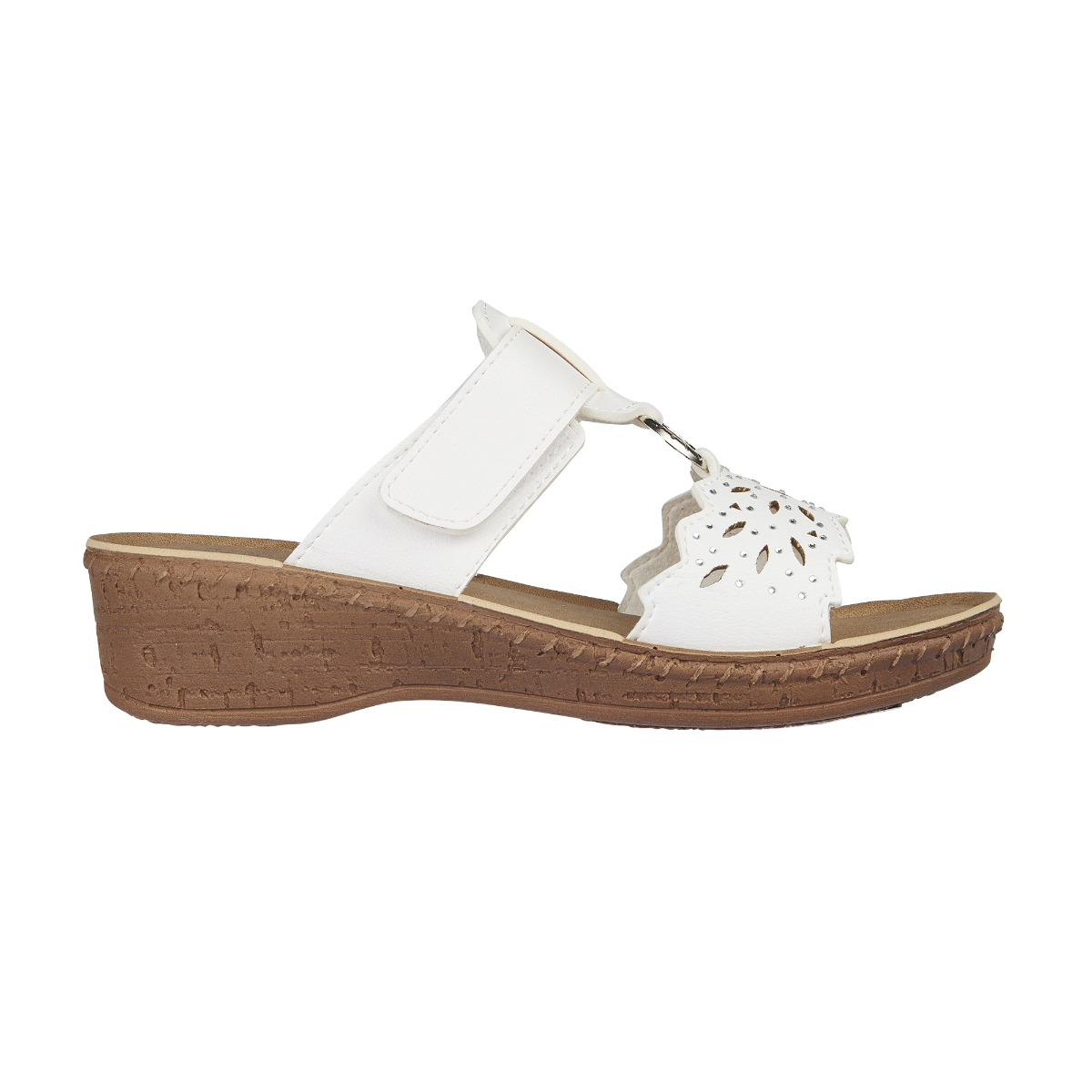 Women Gibraltar Ladies Cross Over Strap Sandals
