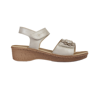 HIBISCUS TAUPE LADIES SUMMER SANDALS