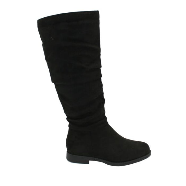 LS8168 LADIES WINTER SUEDE LONG BOOTS