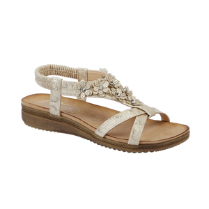 NAPOLI GOLD LADIES SUMMER SANDALS