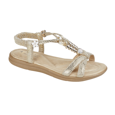 OPHELIA GOLD LADIES SUMMER SANDALS