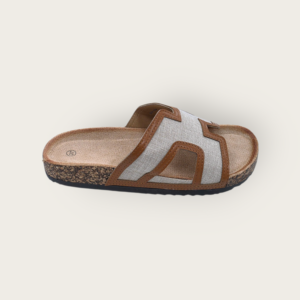 S0-034 Women  Ladies Slip On Mule Sandals i