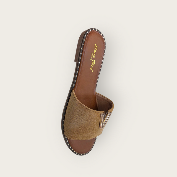 Women HXD-23 Ladies Slip On Mule Sandals