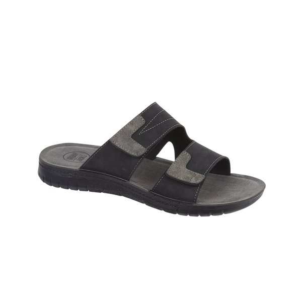 ROCKIE - Mens  lightweight sporty 2 strap mule.