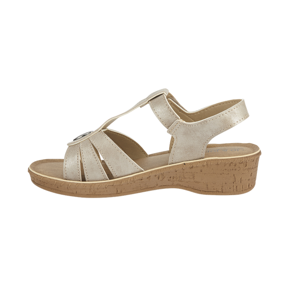 ST KITTS TAUPE LADIES SUMMER SANDALS