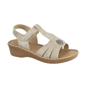 ST KITTS TAUPE LADIES SUMMER SANDALS