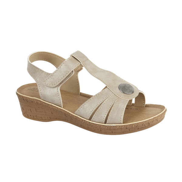 ST KITTS TAUPE LADIES SUMMER SANDALS