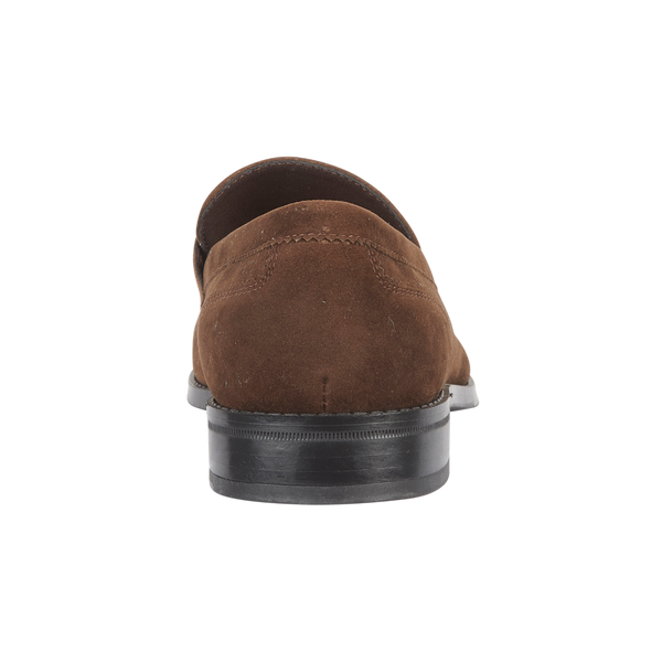 WOODSTOCK -  MENS slip on loafer with saddle.