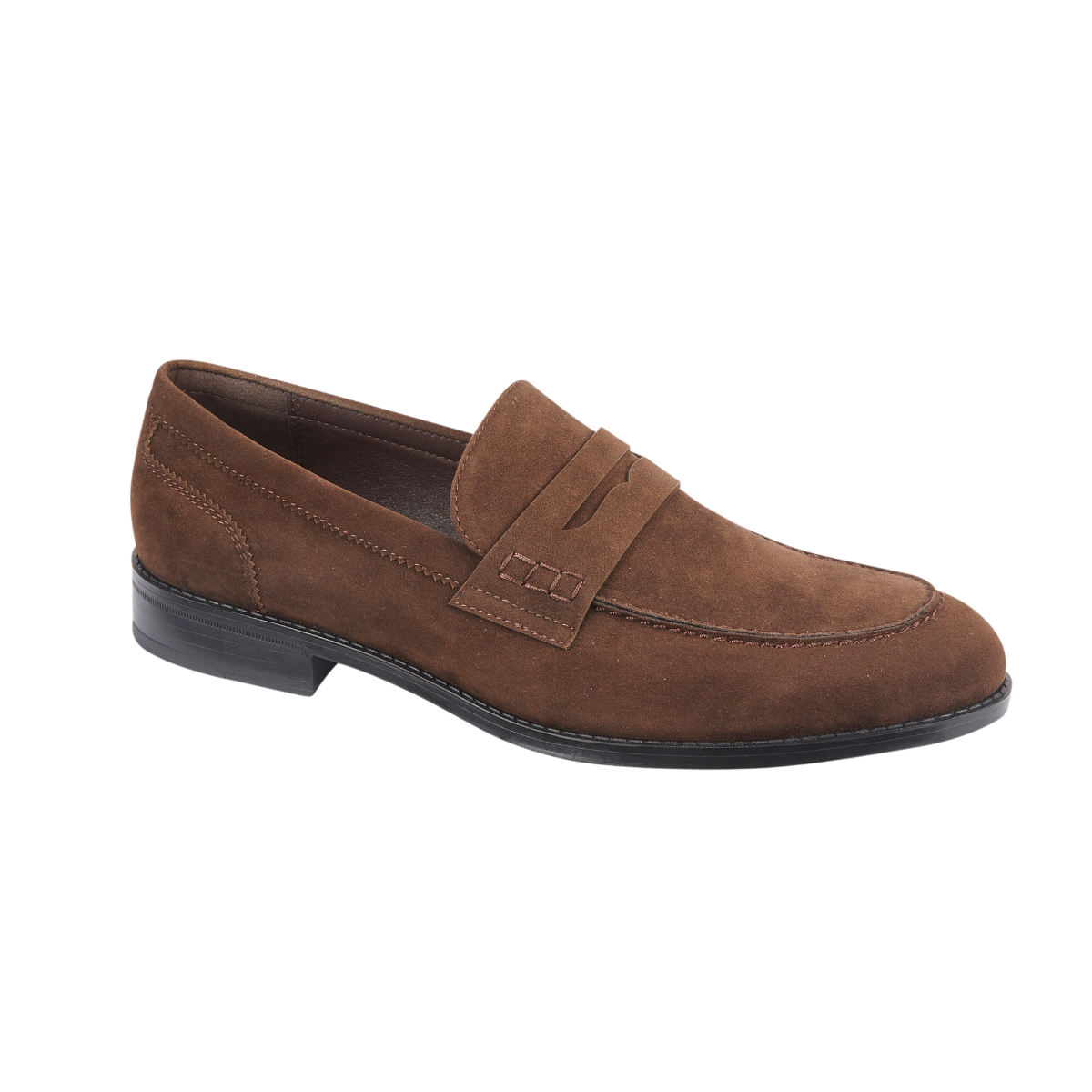 WOODSTOCK -  MENS slip on loafer with saddle.