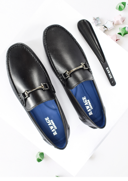 MENS GENUINE LEATHER FORMAL/CASUAL SLIP ON LOAFERS/SHOES