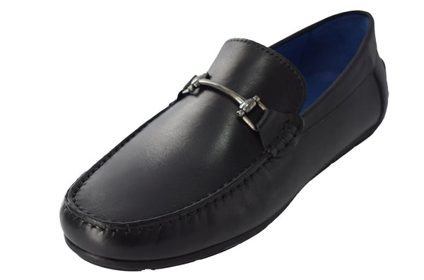 MENS GENUINE LEATHER FORMAL/CASUAL SLIP ON LOAFERS/SHOES