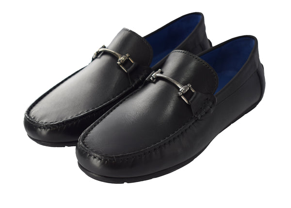 MENS GENUINE LEATHER FORMAL/CASUAL SLIP ON LOAFERS/SHOES