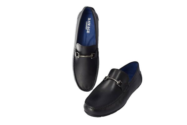 MENS GENUINE LEATHER FORMAL/CASUAL SLIP ON LOAFERS/SHOES