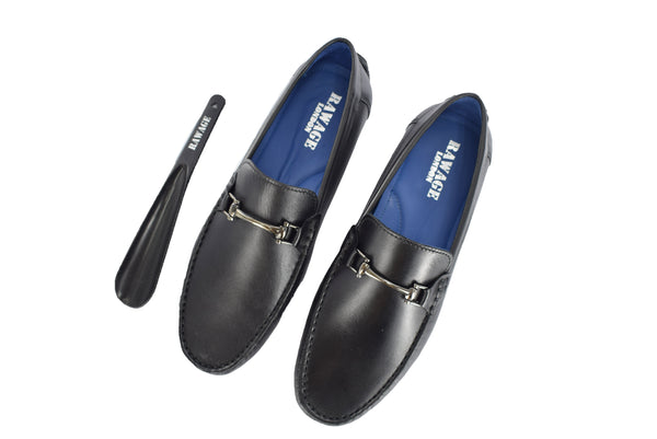 MENS GENUINE LEATHER FORMAL/CASUAL SLIP ON LOAFERS/SHOES