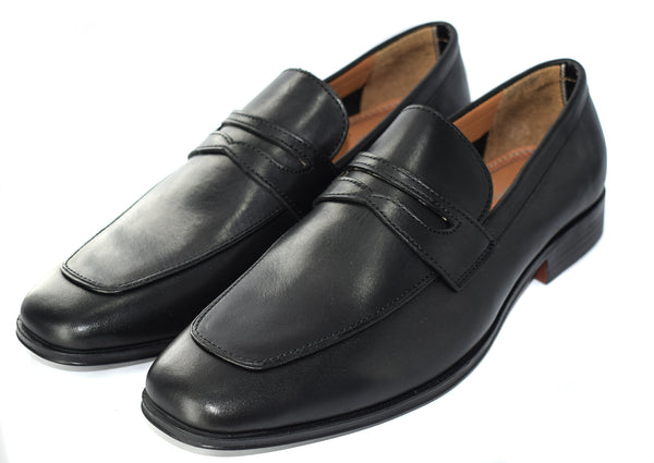 MENS SMART PENNY LEATHER FORMAL/CASUAL SLIP ON LOAFERS