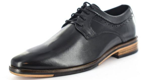 Mens Orignal Leather Formal Laceup Shoes Black