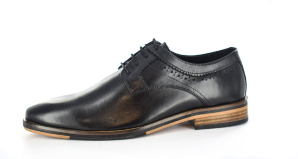 Mens Orignal Leather Formal Laceup Shoes Black