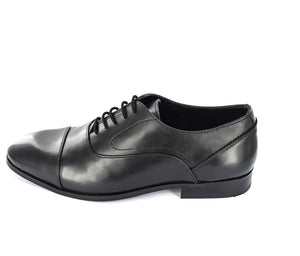 MENS FORMAL TOE CAP STITCH DETAIL LEATHER FORMAL /CASUAL SHOES