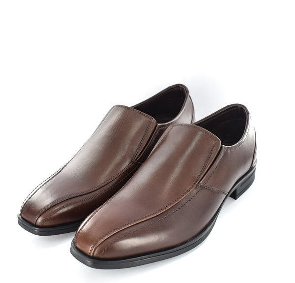 Mens Brown Genuine Leather Casual/Formal Slip On Shoes