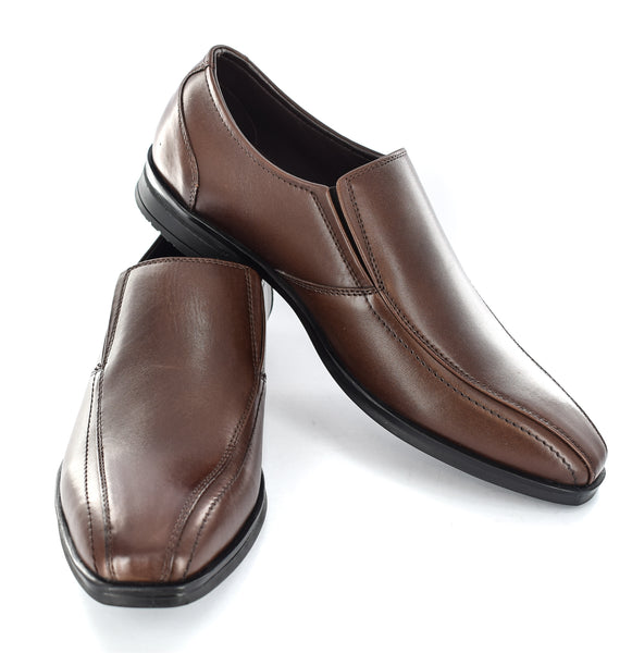 Mens Brown Genuine Leather Casual/Formal Slip On Shoes