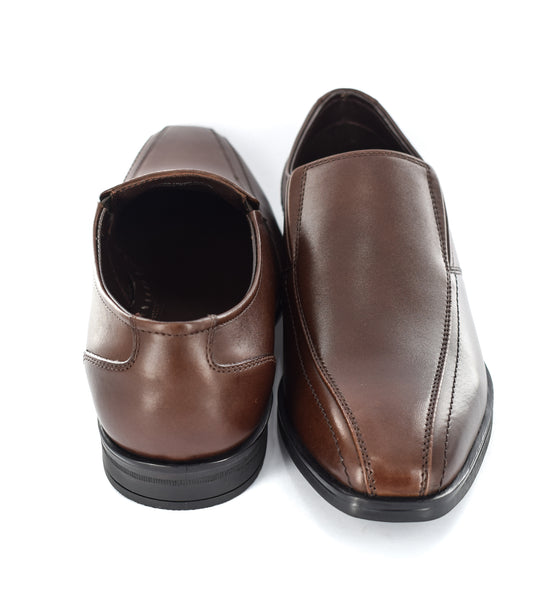 Mens Brown Genuine Leather Casual/Formal Slip On Shoes