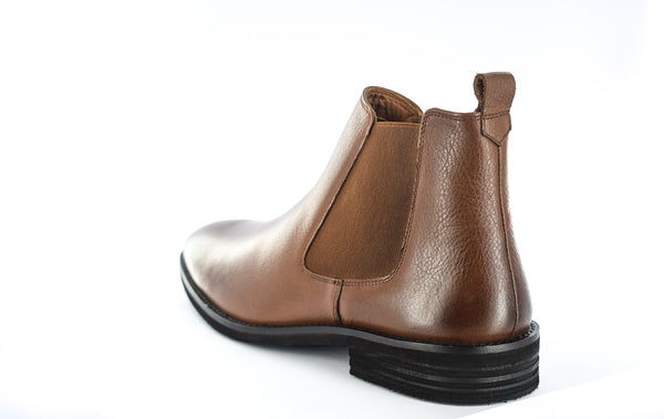 Men's Brown Leather Chelsea Boots