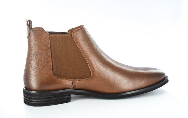 Men's Brown Leather Chelsea Boots