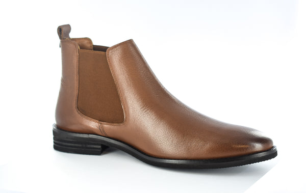 Men's Brown Leather Chelsea Boots