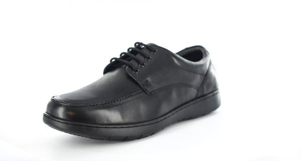 Mens Black Orignal Leather Formal Laceup Shoes