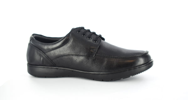 Mens Black Orignal Leather Formal Laceup Shoes