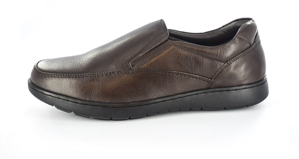 Mens Brown Genuine Leather Casual/Formal Slip On Shoes