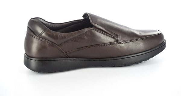 Mens Brown Genuine Leather Casual/Formal Slip On Shoes