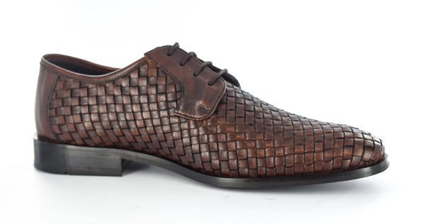 Mens Orignal Leather Formal Laceup Shoes Brown