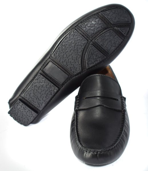 MENS GENUINE LEATHER FORMAL/CASUAL SLIP ON LOAFERS/MOCCASIN