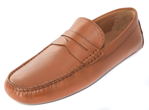 MENS GENUINE LEATHER FORMAL/CASUAL SLIP ON LOAFERS/SHOES