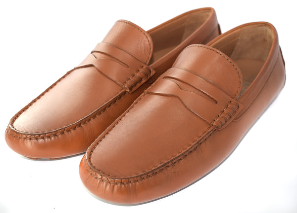 MENS GENUINE LEATHER FORMAL/CASUAL SLIP ON LOAFERS/SHOES